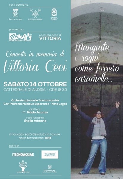 (Italiano) In memoria di Vittoria. Andria, 14 ottobre 2017