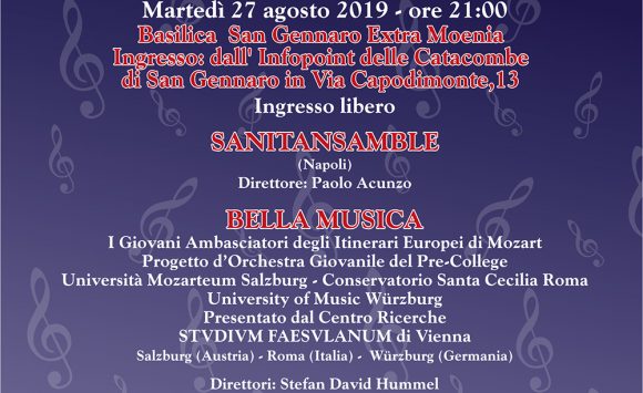 Concerto Napoli e Mozarteum di Salisburgo