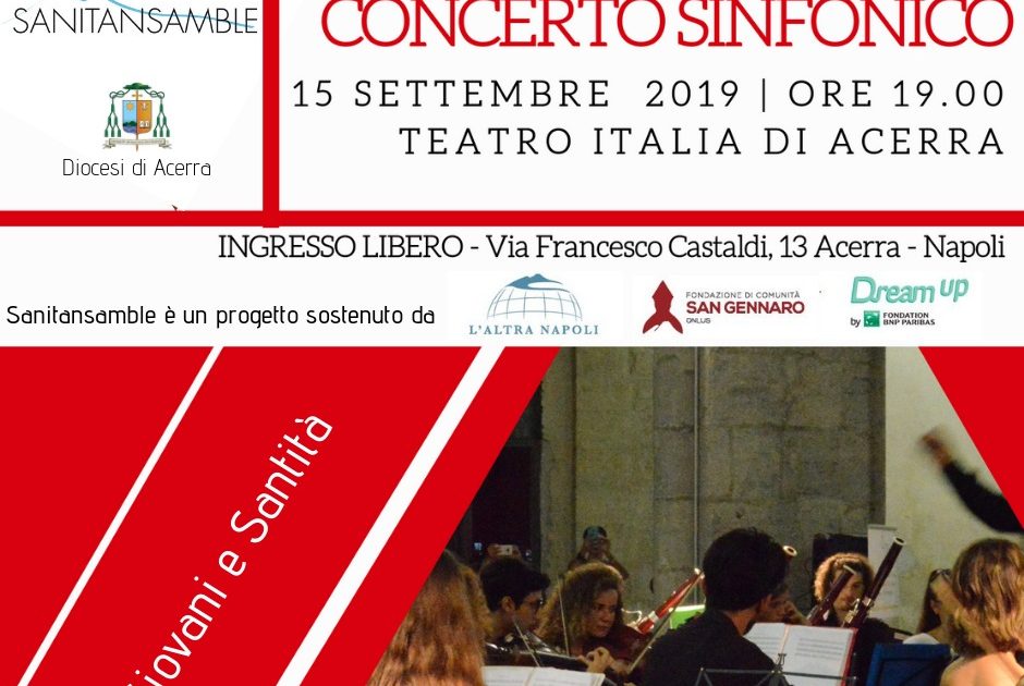 Concerto 15 settembre presso Teatro Italia di Acerra