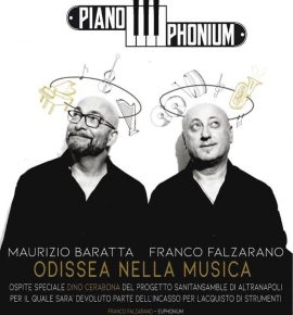 Il giorno 8 Febbraio 2020, il maestro Maurizio Baratta, si esibirà in “Odissea nella musica” presso il teatro BOLIVAR di Napoli, insieme a Franco Falzarano!